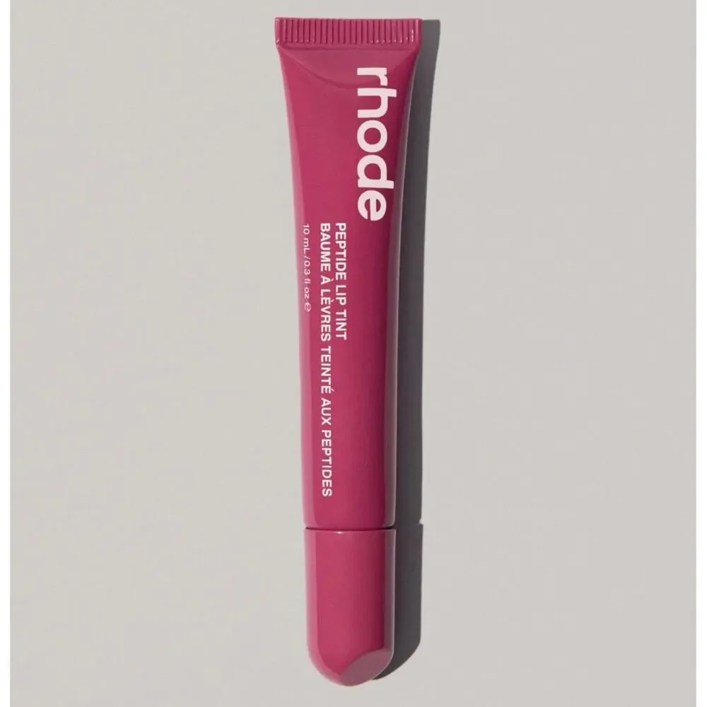 NEW Rhode Peptide Lip Tint Raspberry Jelly Glossy Hydrating Treatment Glazed Lip